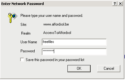 Login Window